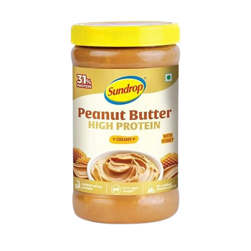 Sundrop High Protein Creamy Peanut Butter With Honey