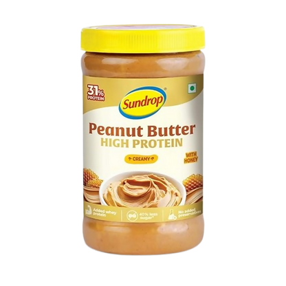 Sundrop High Protein Creamy Peanut Butter With Honey