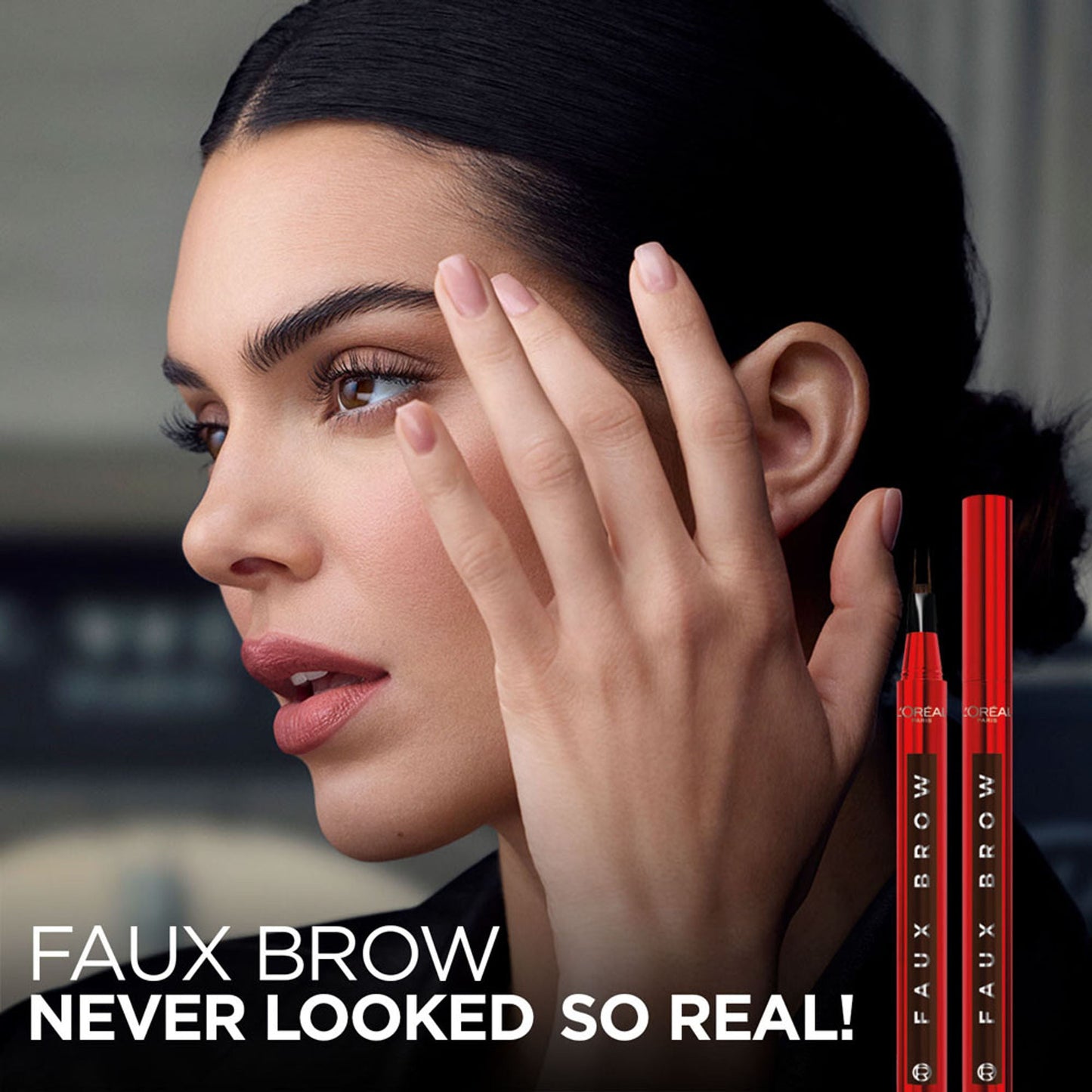 L'Oreal Paris Infaillible Faux Brow Eyebrow Pen For Natural & Full Brows - Granite