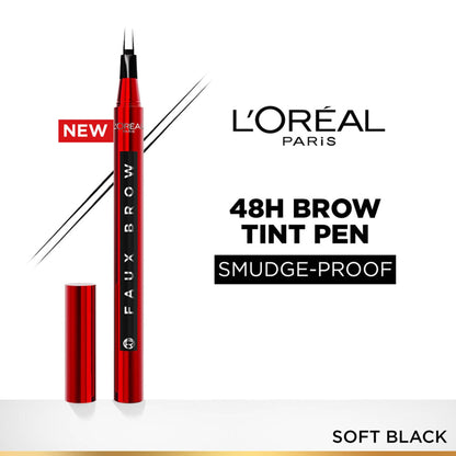 L'Oreal Paris Infaillible Faux Brow Eyebrow Pen For Natural & Full Brows - Soft Black
