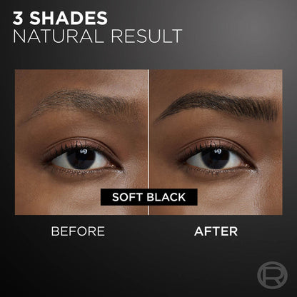 L'Oreal Paris Infaillible Faux Brow Eyebrow Pen For Natural & Full Brows - Soft Black