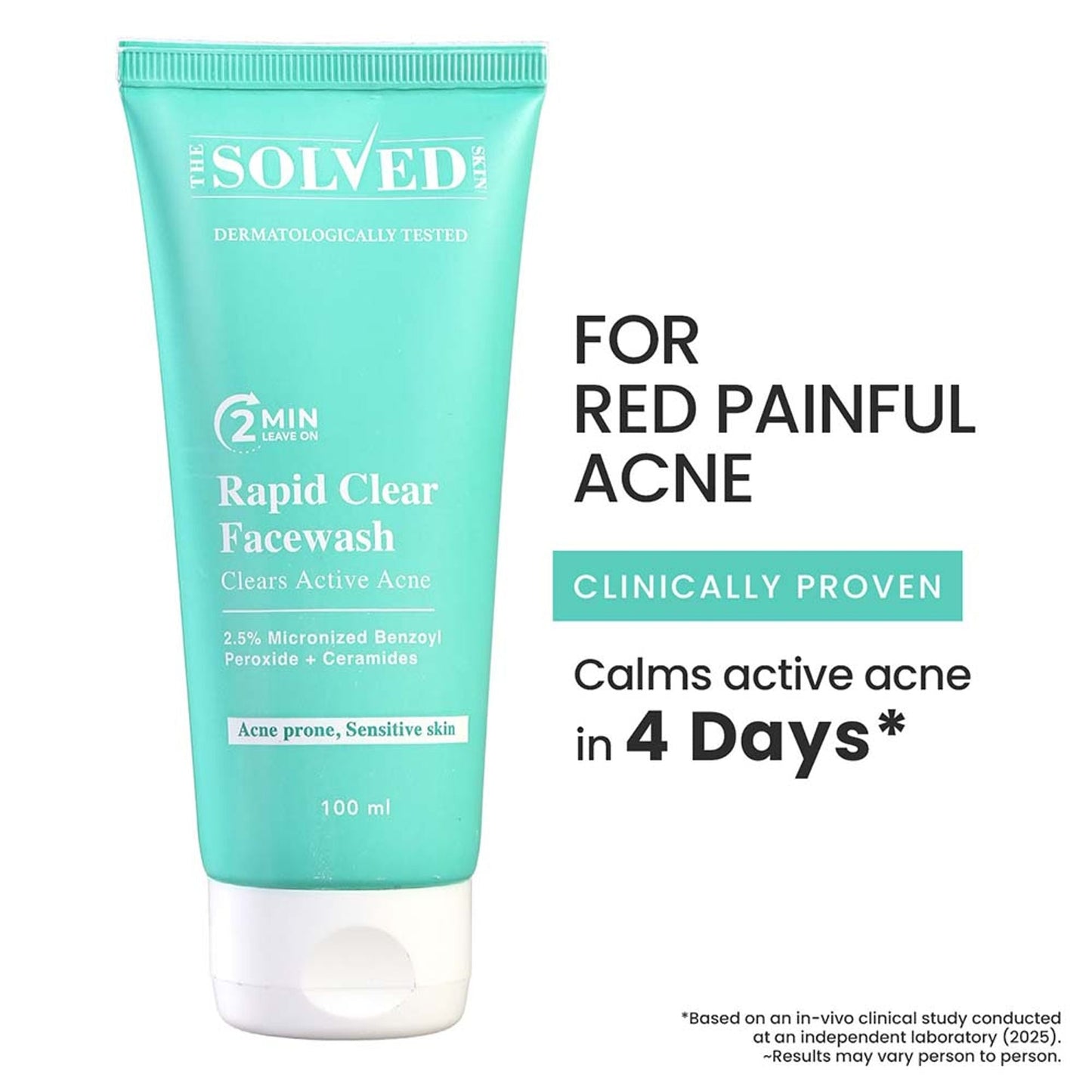 The Solved Skin Rapid Clear Face Wash