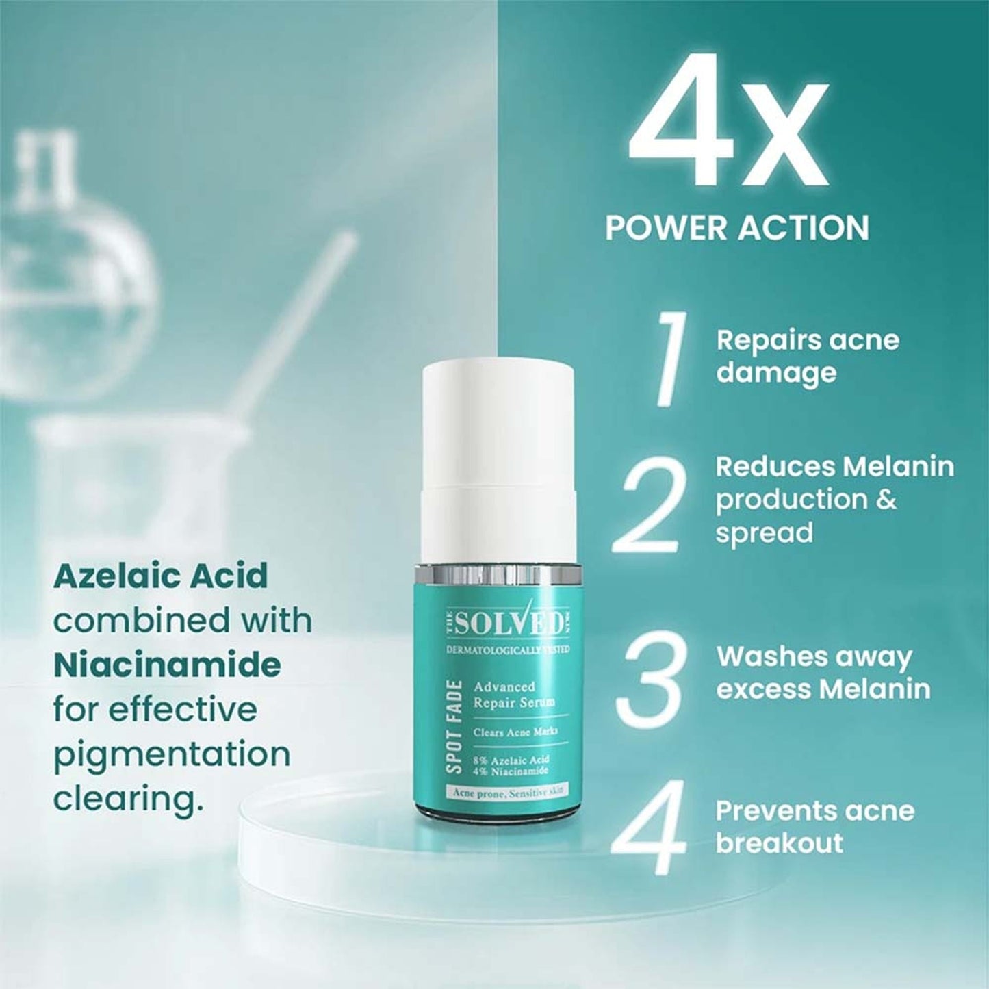 The Solved Skin Spot Fade Advance Repair Serum