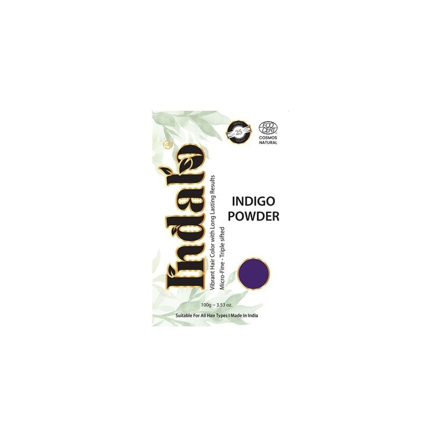 Indalo Natural Indigo Hair Colour - Indigofera Tinctoria