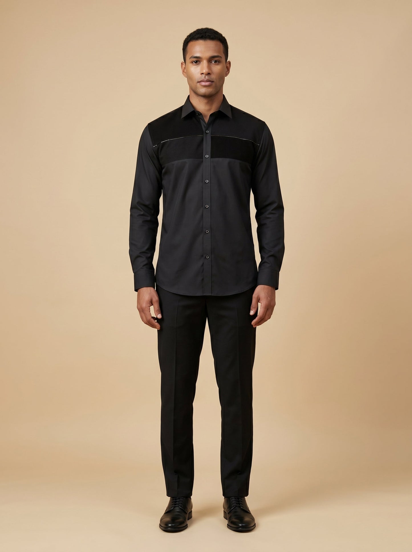 Charcoal Grey Slim Shirt