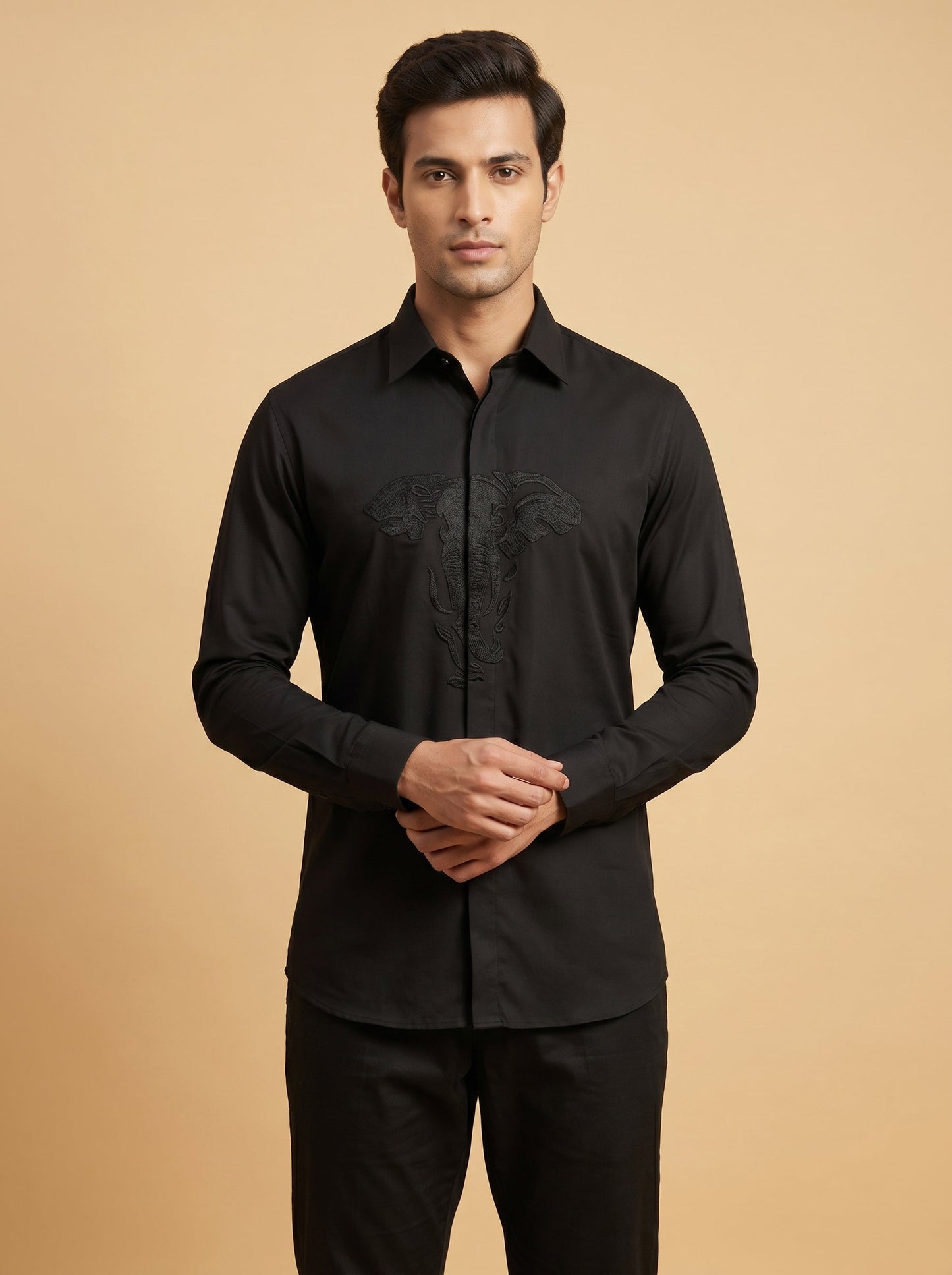 Classic Black Party Shirt