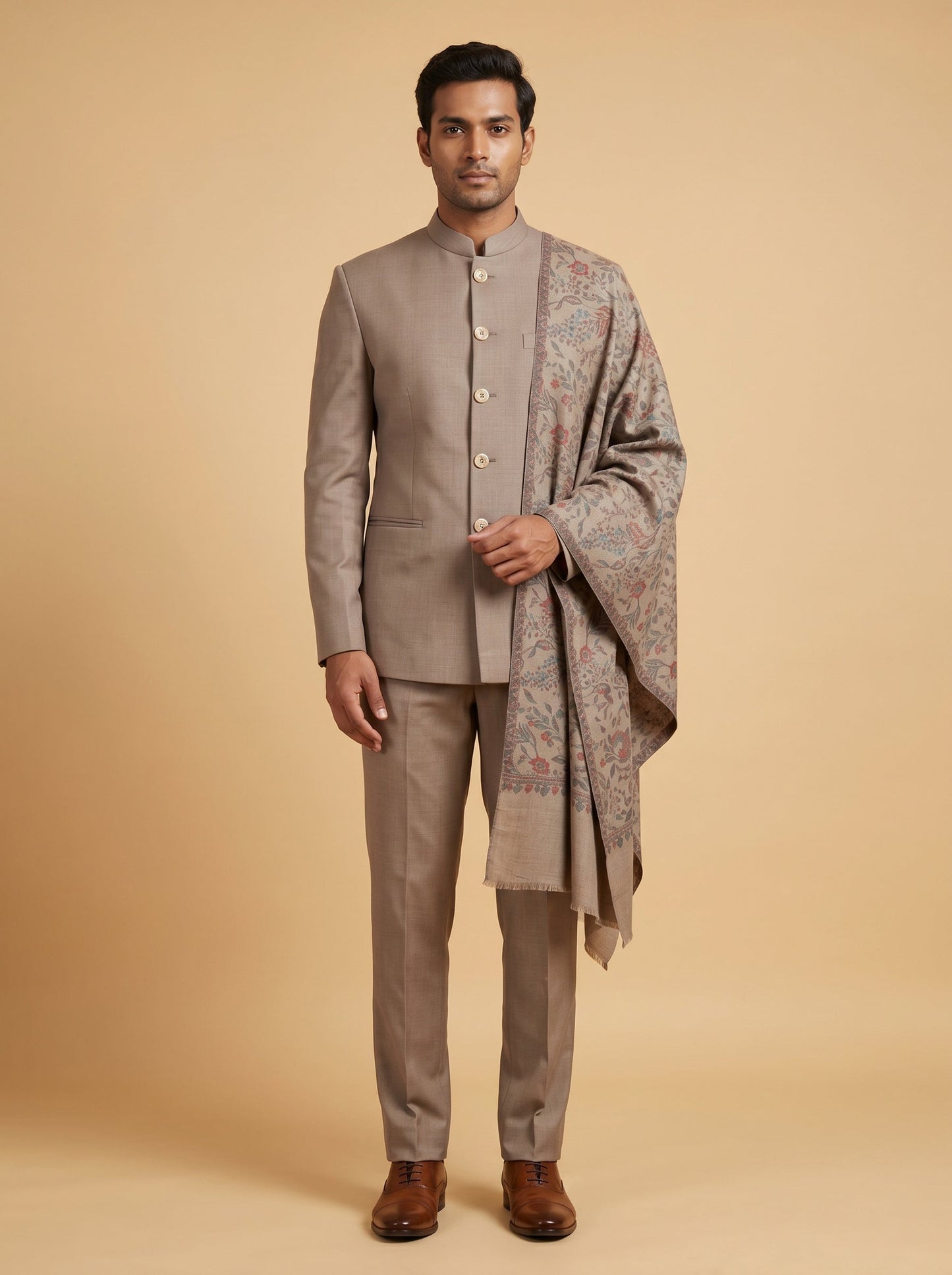 Classic brown Jodhpuri