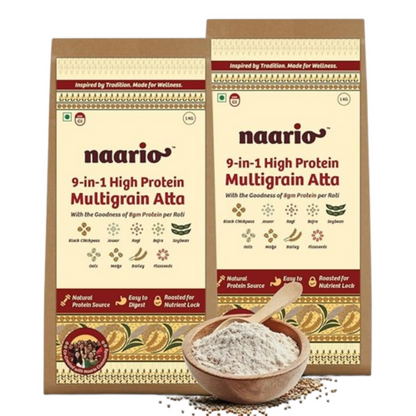 Naario 9-in1 Multigrain Atta (No Wheat)