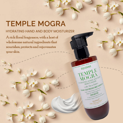 Nyassa Temple Mogra Hand And Body Moisturizer