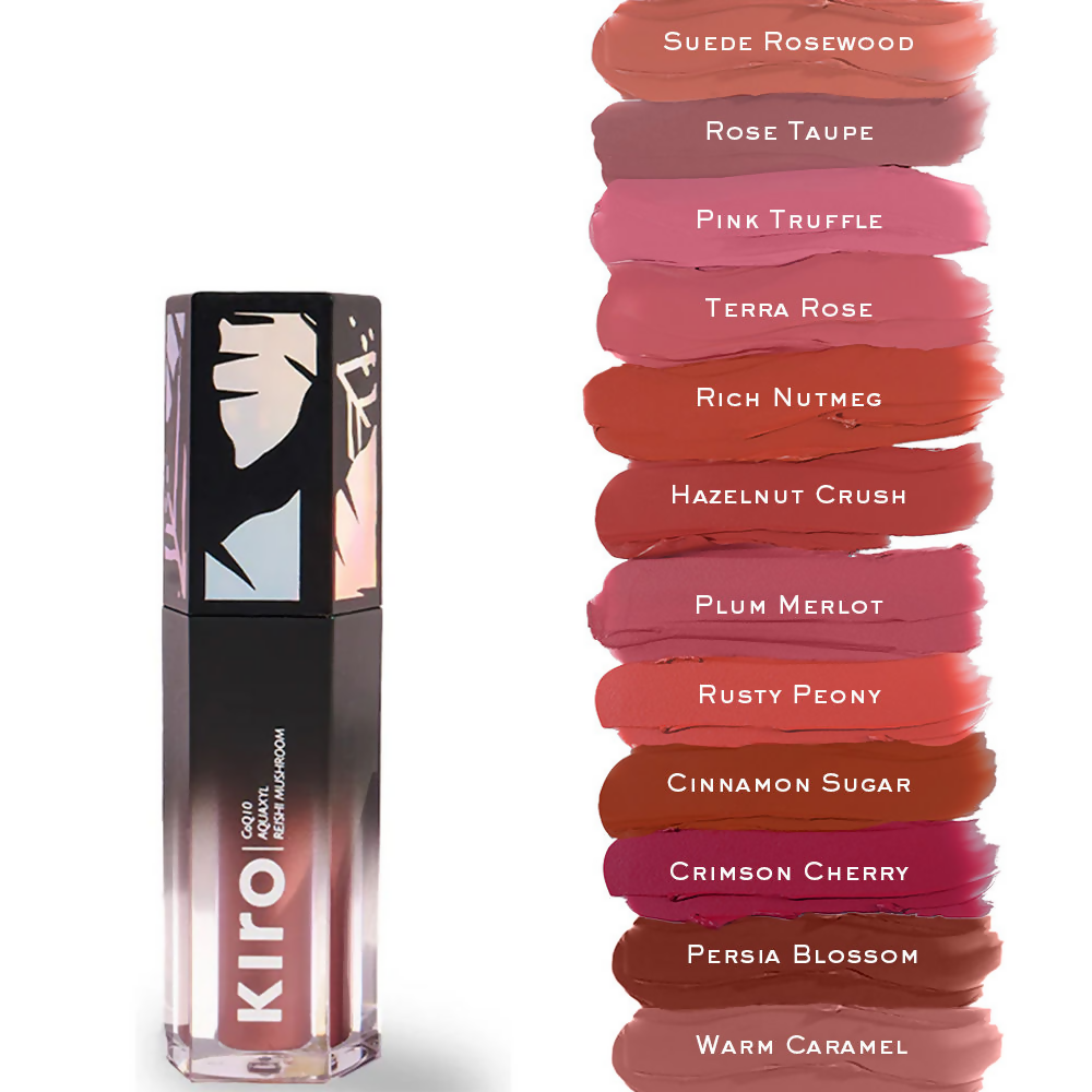 Kiro Velvet Souffle Soft Matte Liquid Lipstick - Warm Caramel 12