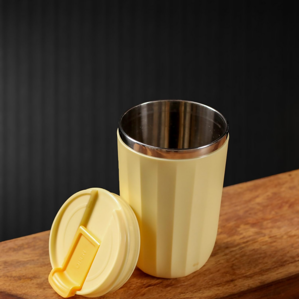 Udyan Tea Stainless Steel Vacuum Insulated Tumbler - Honey Yellow