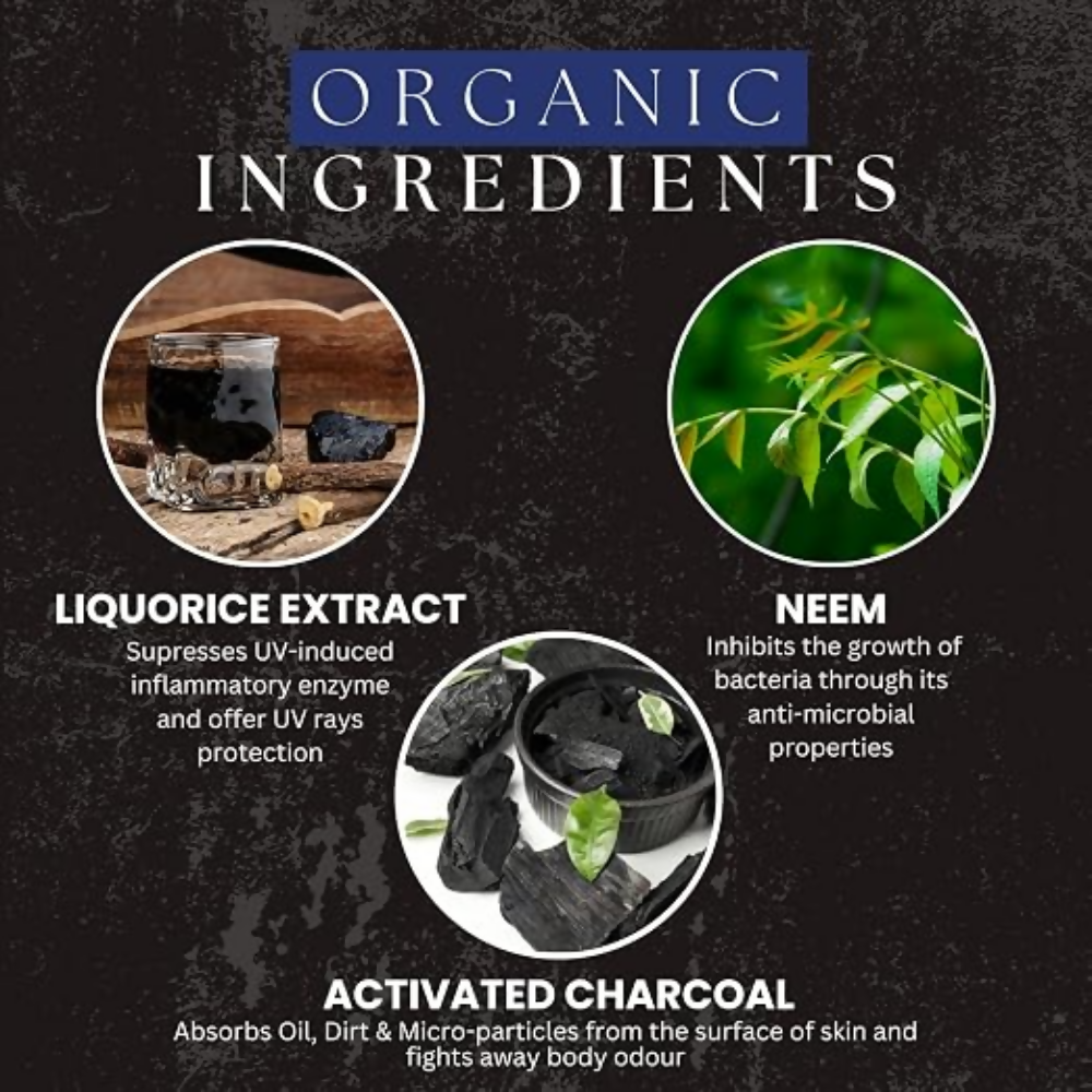 Amazing Earth Charcoal Body Wash for Men