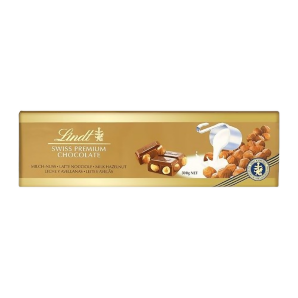 Lindt Gold Tab Chocolate with Hazelnut