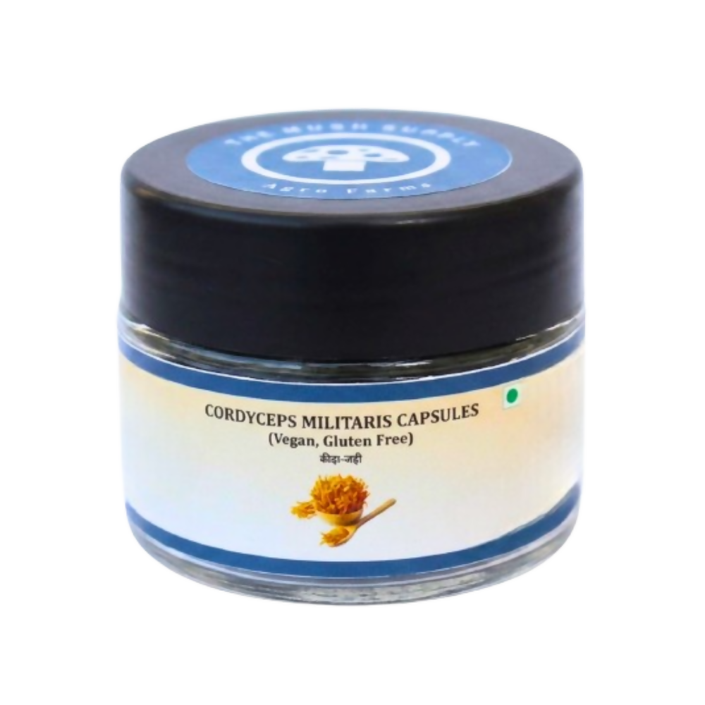 The Mush Supply Agro Farms Cordyceps Militaris Capsules