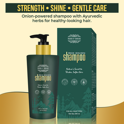 HerbsOShrubs Onion Strength & Shine Shampoo