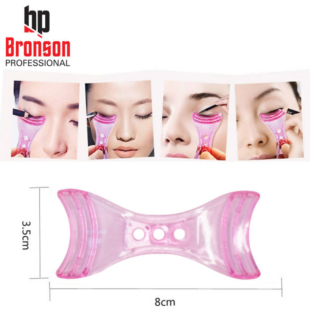 Bronson Professional Eyeliner Guide Stencil Reusable Makeup Guide Template Shaper