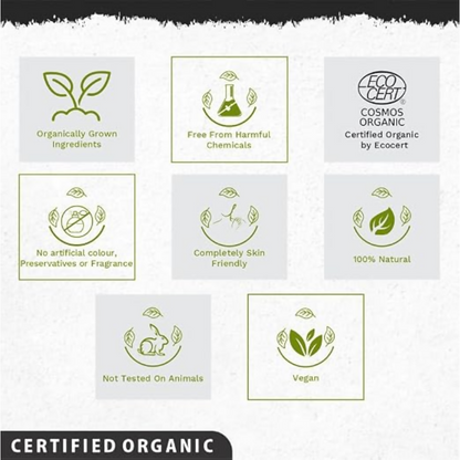 Amazing Earth Certified Organic Beard Oil and Beard Wash