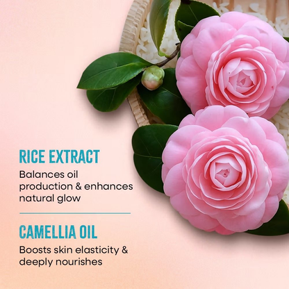 Nykaa Rice & Camellia Sheet Mask