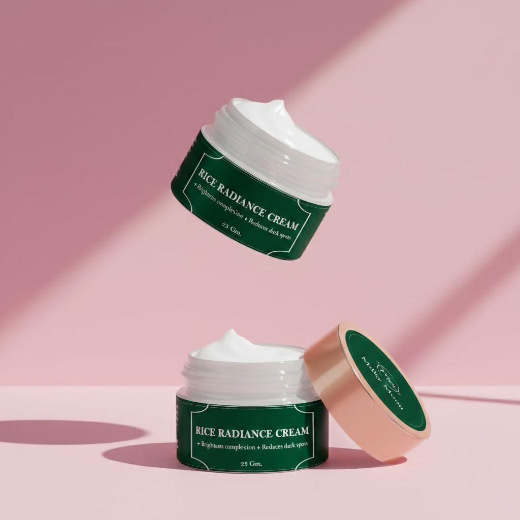 Milky Moon Rice Radiance Cream for Reduces Dark Spots & Brightens Complexion