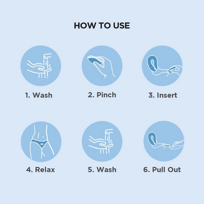Pee Safe Reusable Menstrual Disc
