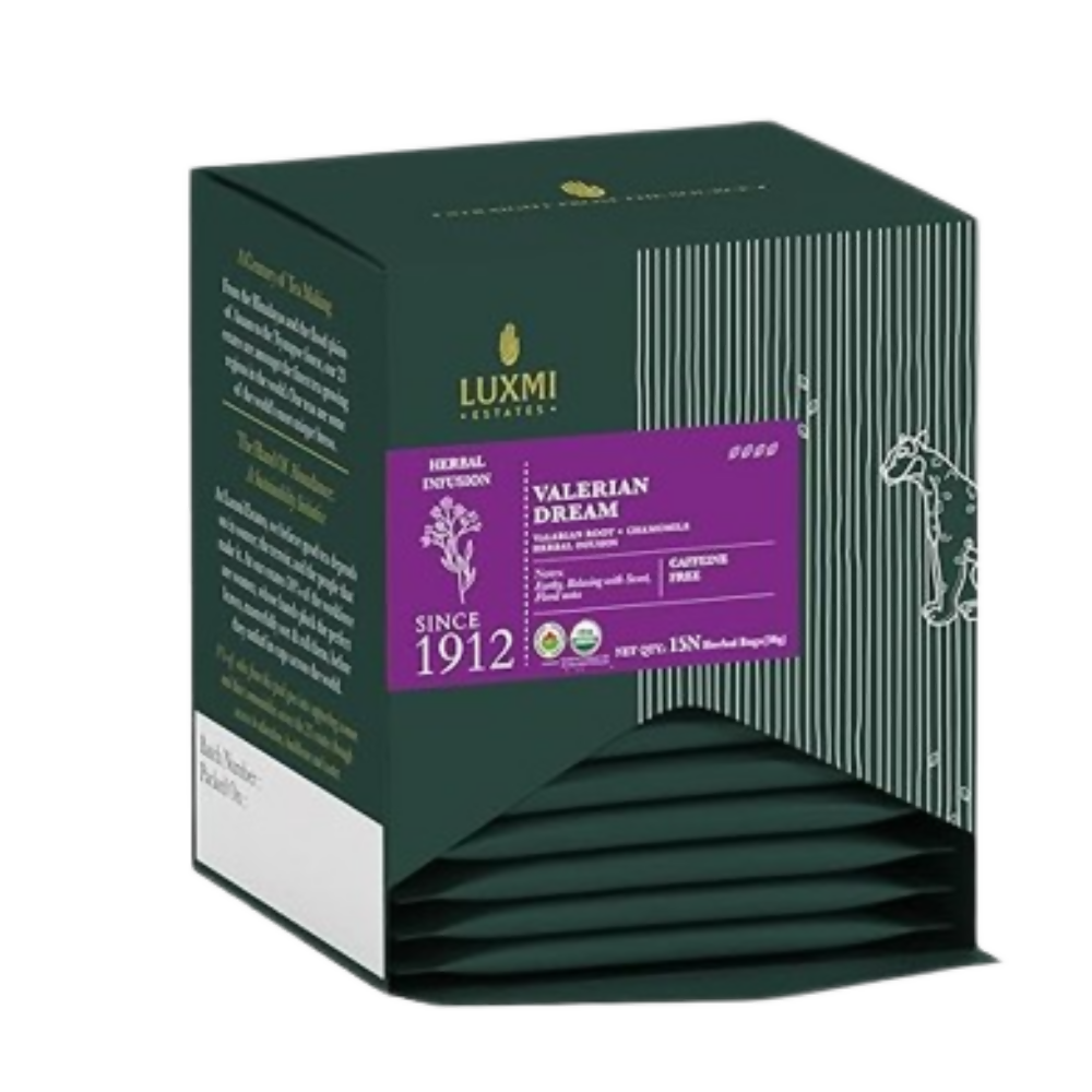 Luxmi Estates Valerian Dream  Organic Sleep Tea
