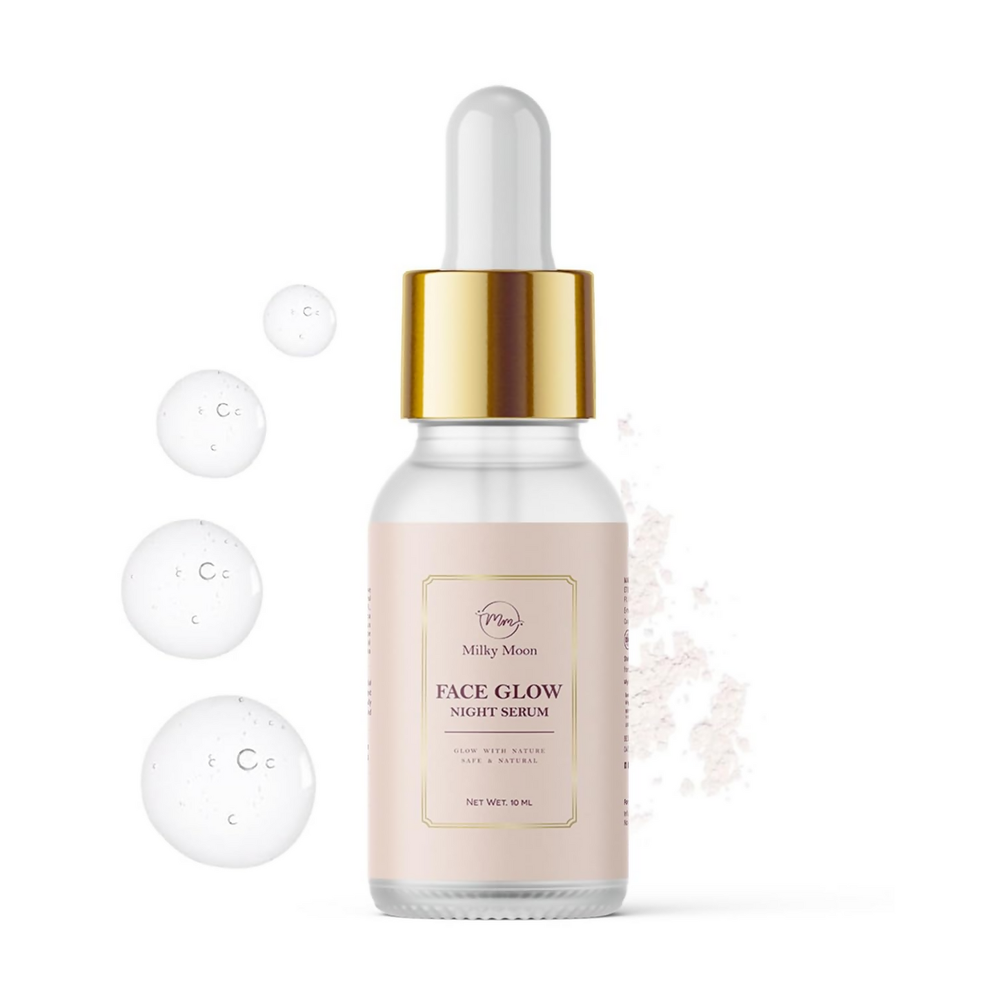 Milky Moon Face Glow Night Serum Dark Spot & Brightening Face Serum