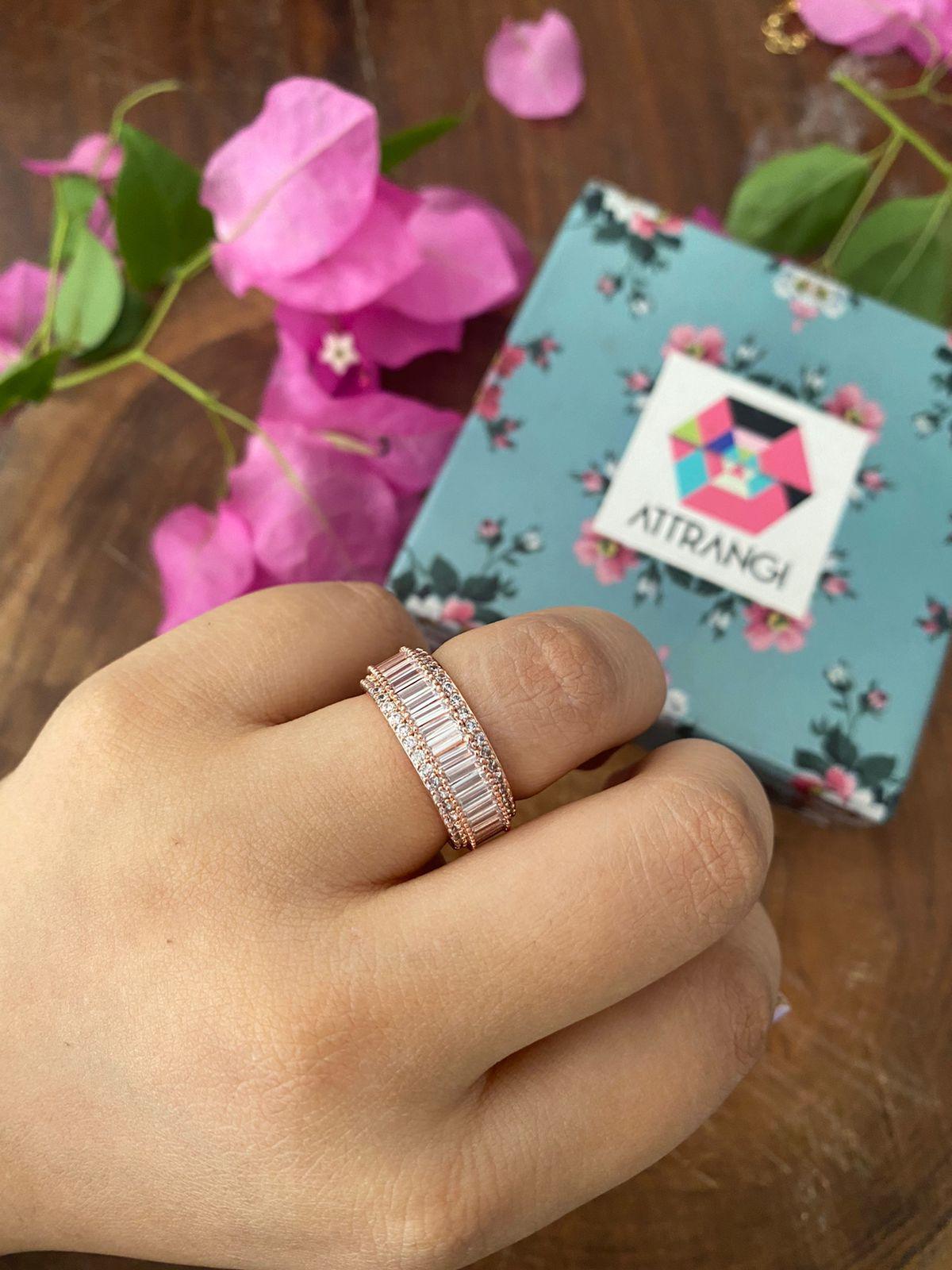 Diamond Baguette Band Ring