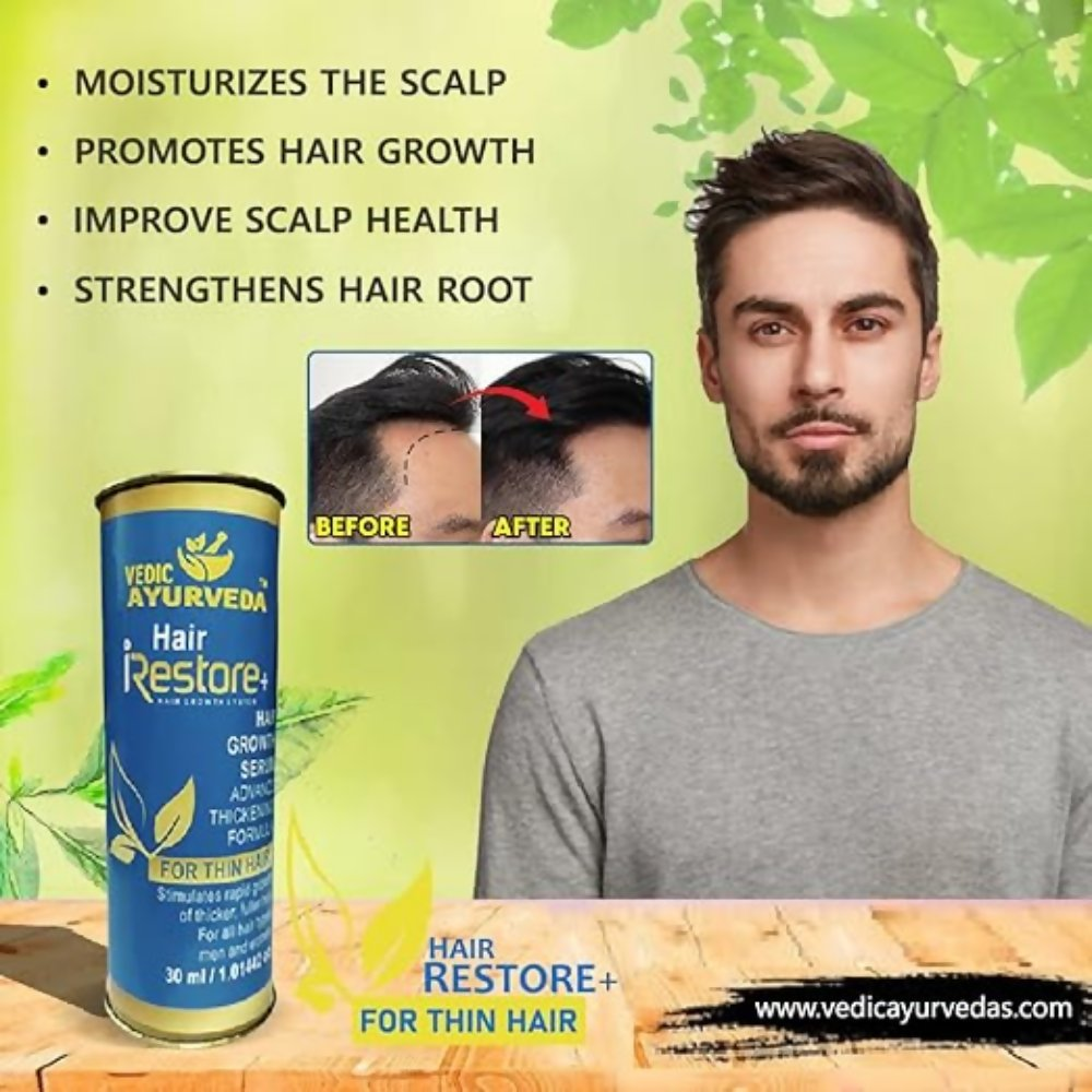 VedicAyurveda Hair Restore+ Serum Hair Growth Serum