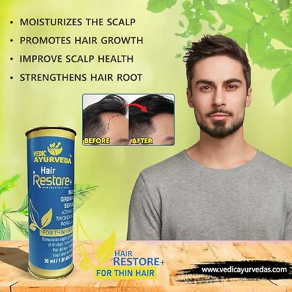 VedicAyurveda Hair Restore+ Serum Hair Growth Serum