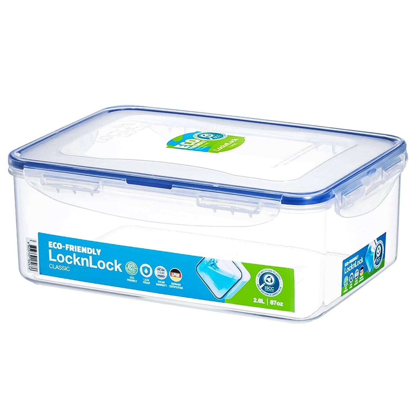 Lock & Lock Airtight Fridge Containers With Lid 2.6 Liters, Leak Proof