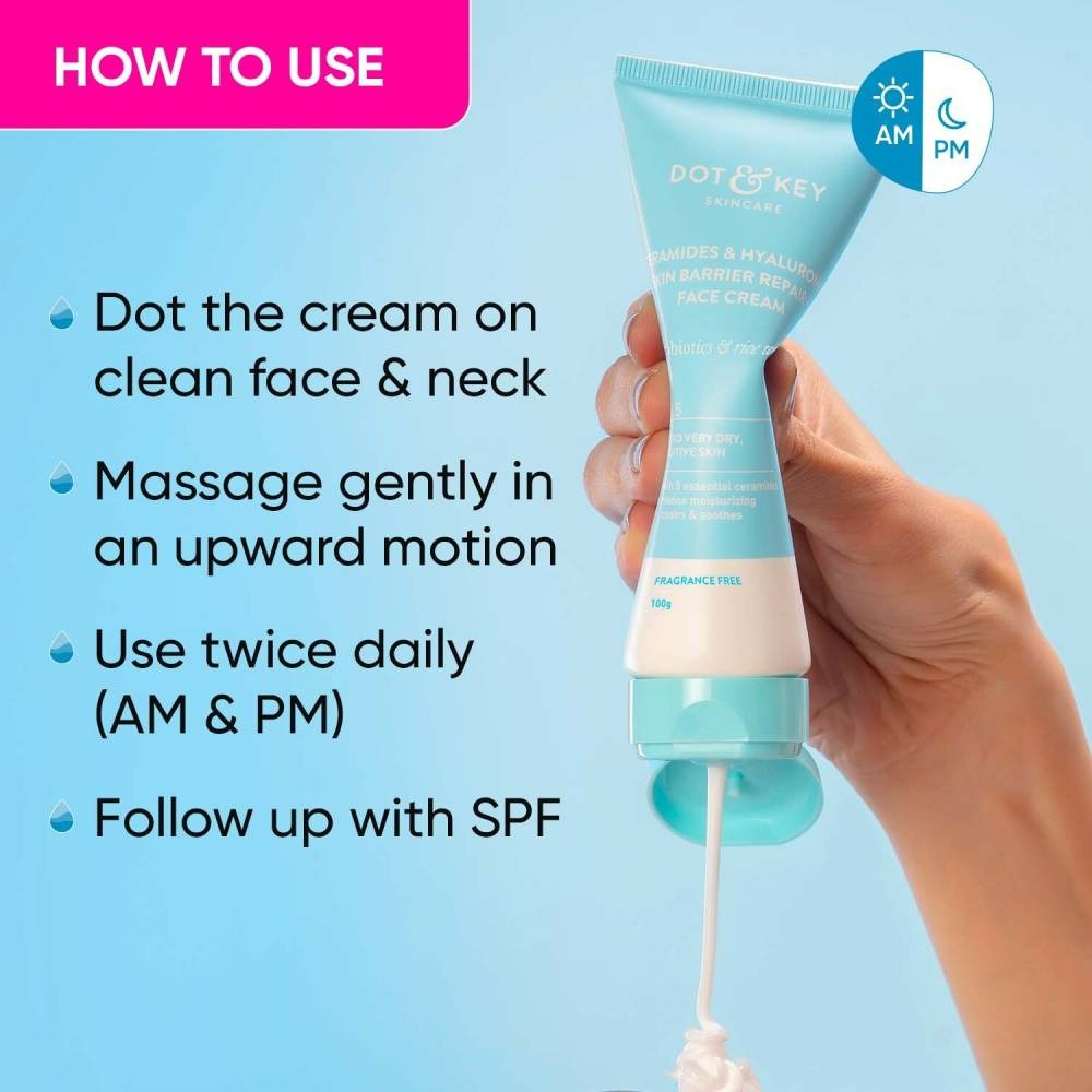Dot & Key Ceramides & Hyaluronic Skin Barrier Repair + Face Cream (Copy)