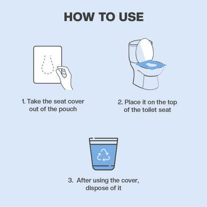 Pee Safe Disposable Toilet Seat Covers