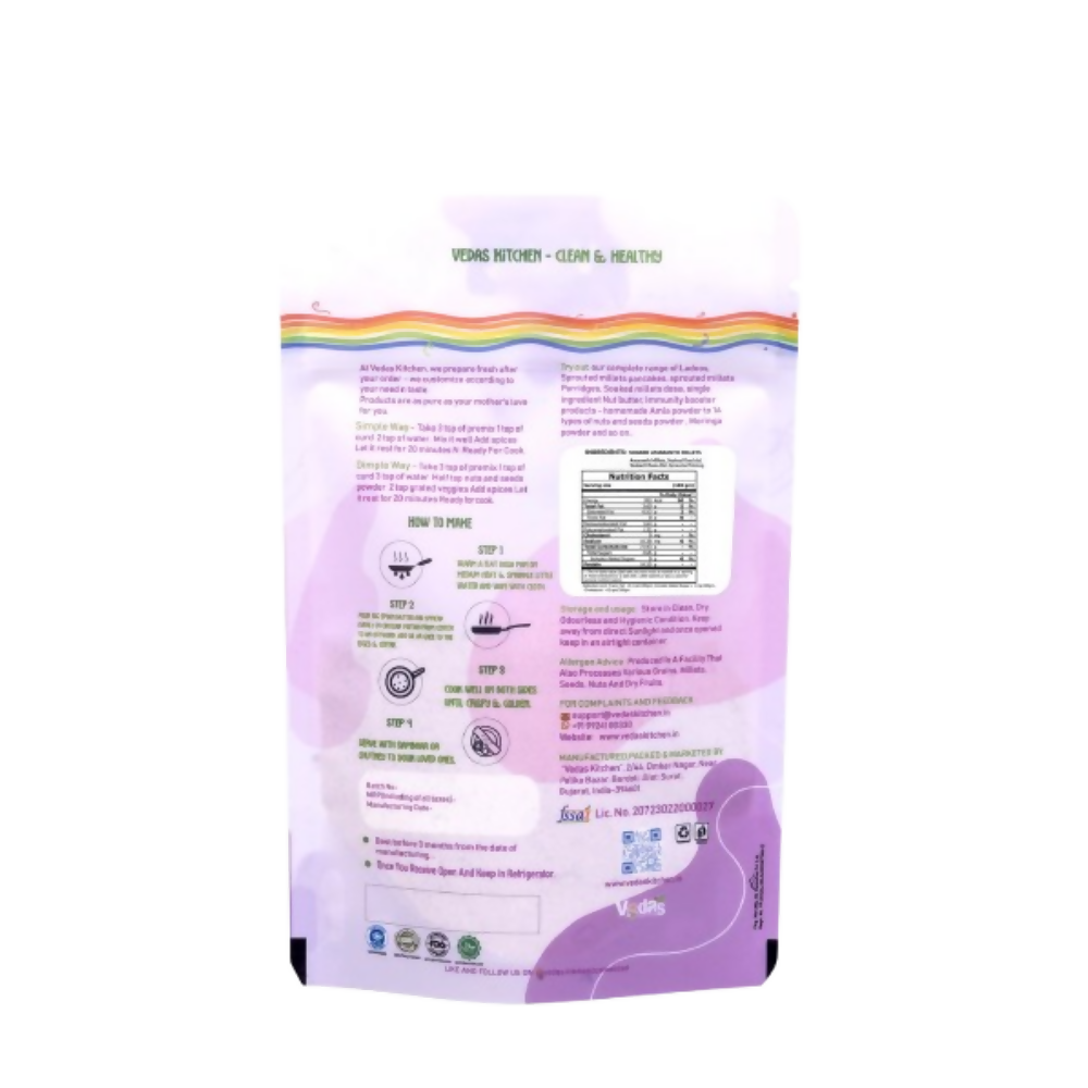 Vedas Kitchen Soaked Amaranth Millets Dosa Premix