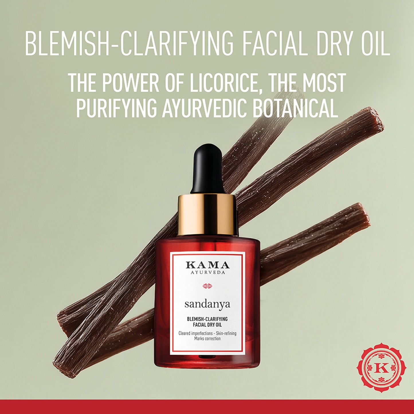 Kama Ayurveda Sandanya Blemish Clarifying Dry Oil