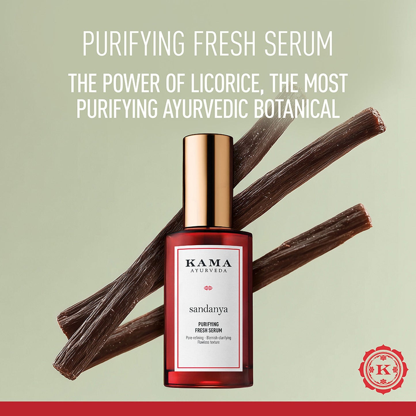 Kama Ayurveda Sandanya Purifying Fresh Serum