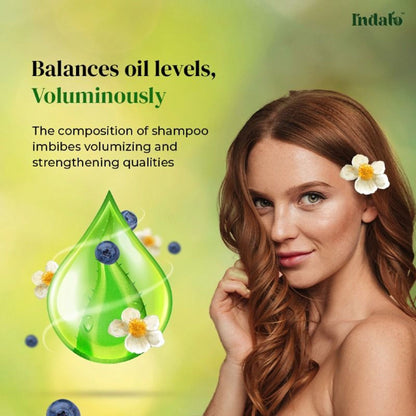 Indalo White Tea Aloe Vera Shampoo For Oily Hair