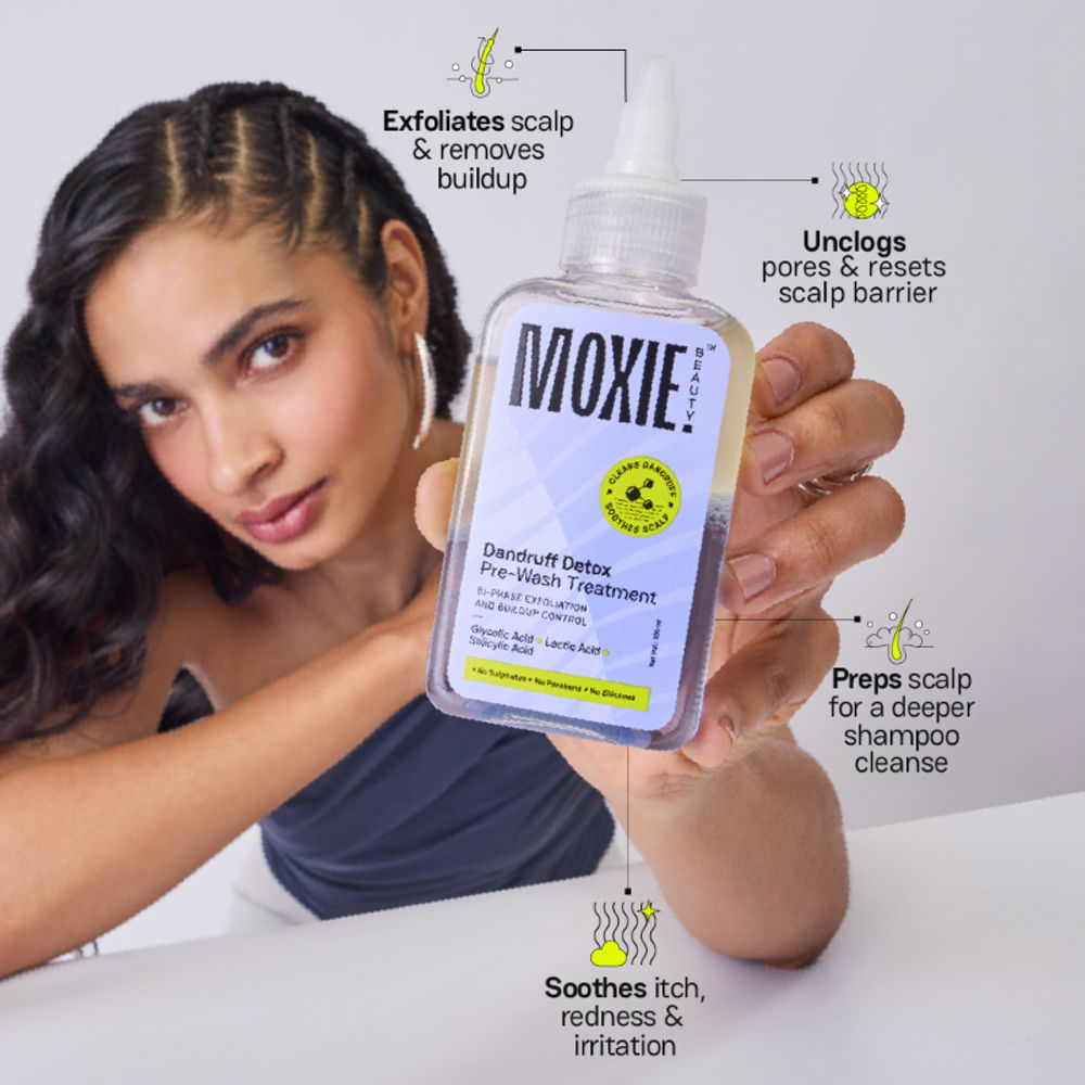 Moxie Beauty Dandruff Detox Pre-Wash Treatment