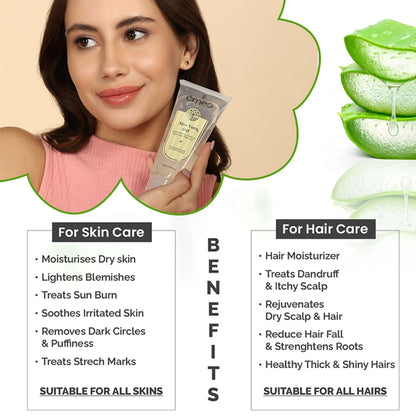 Omeo Aloe Vera Gel - Hydrating, Nourishing And Amazing Fragrance