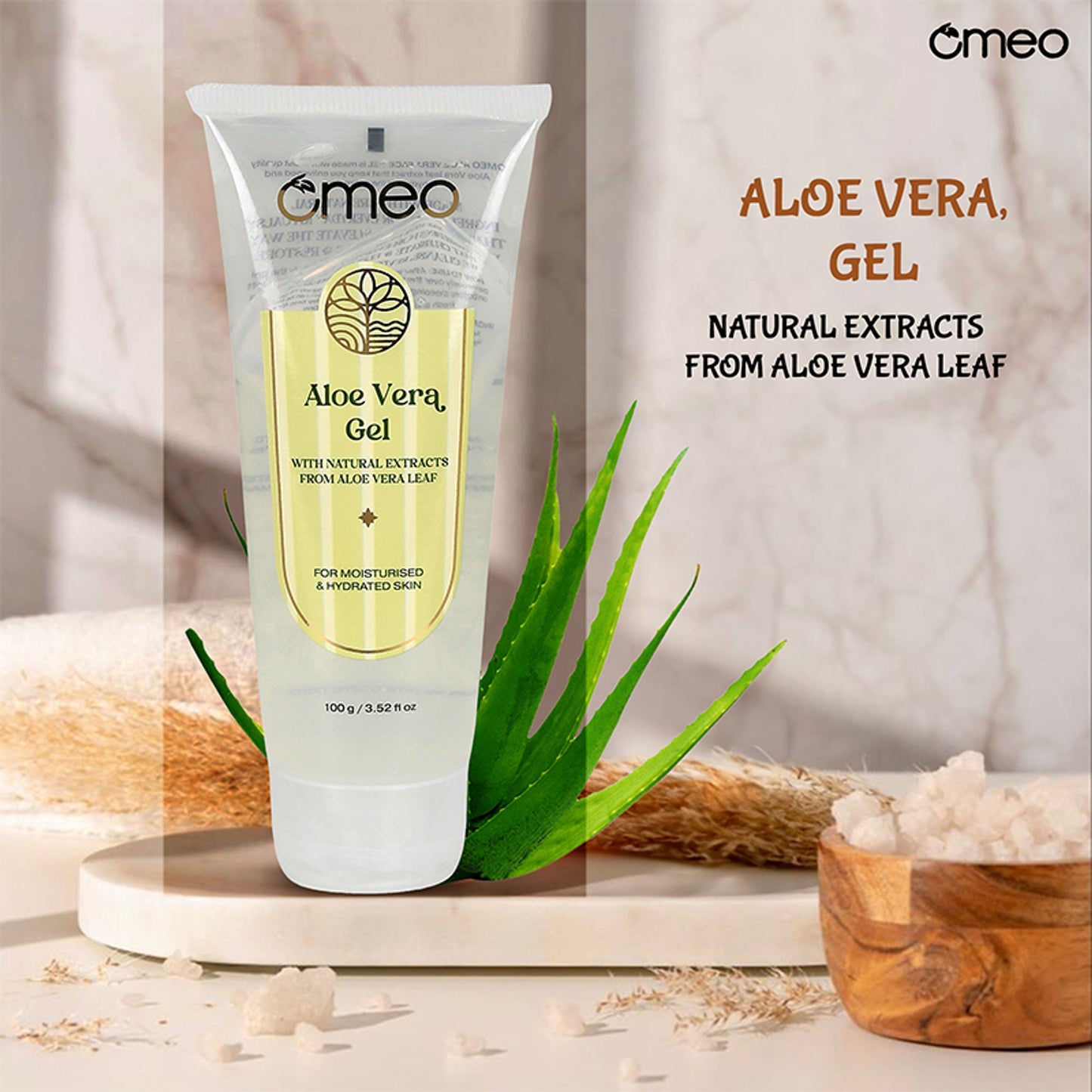 Omeo Aloe Vera Gel - Hydrating, Nourishing And Amazing Fragrance