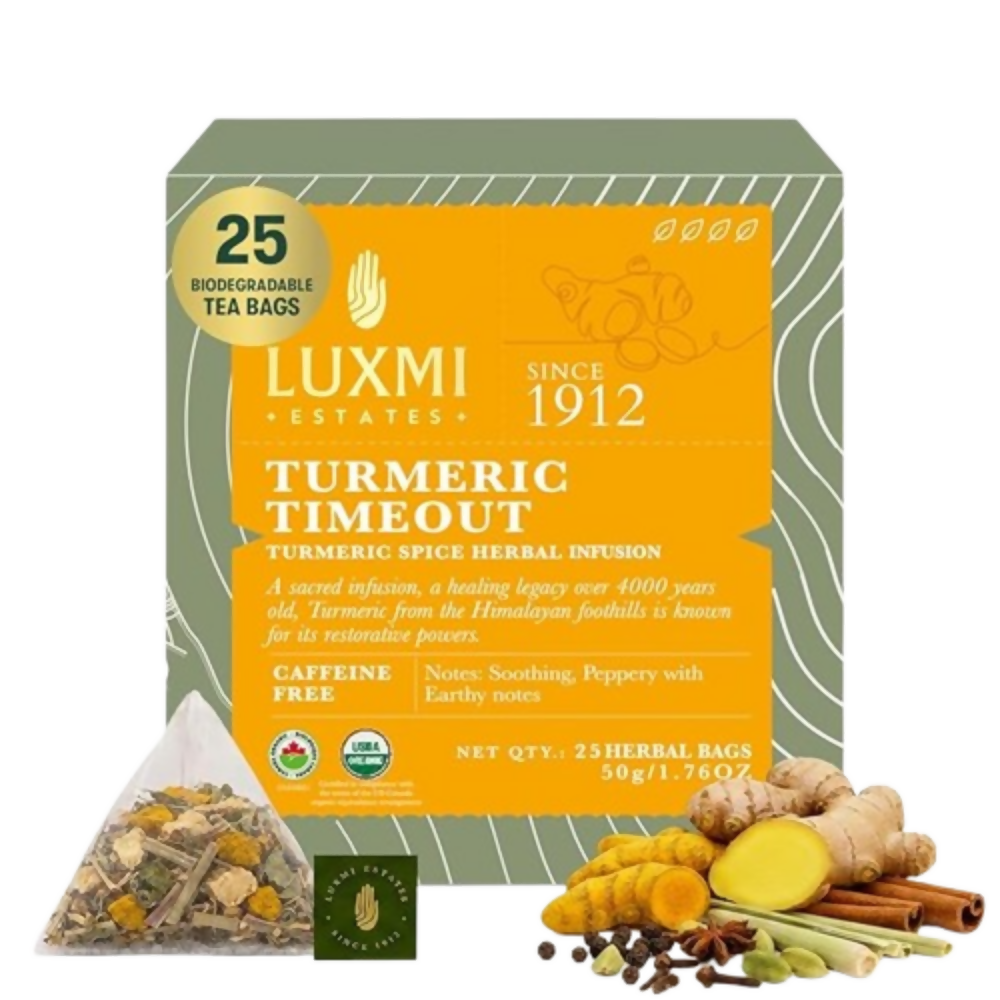 Luxmi Estates Turmeric Time-Out Herbal Loose Infusion