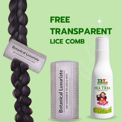 Botanical Luxuriate Tea Tree Natural Anti Lice and Nits Shampoo