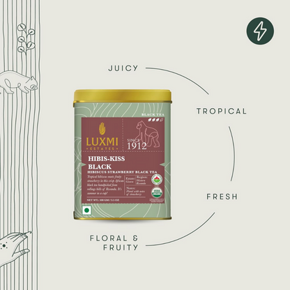 Luxmi Estates Hibis-Kiss Black Tea