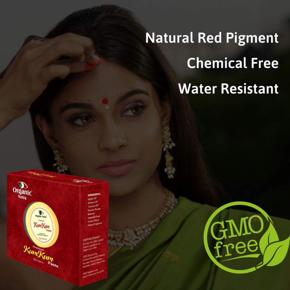 Organic Netra Sindoor/Kumkum Paste