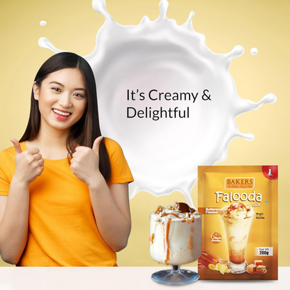 BAKERS Butter Scotch Flavored Falooda Powder