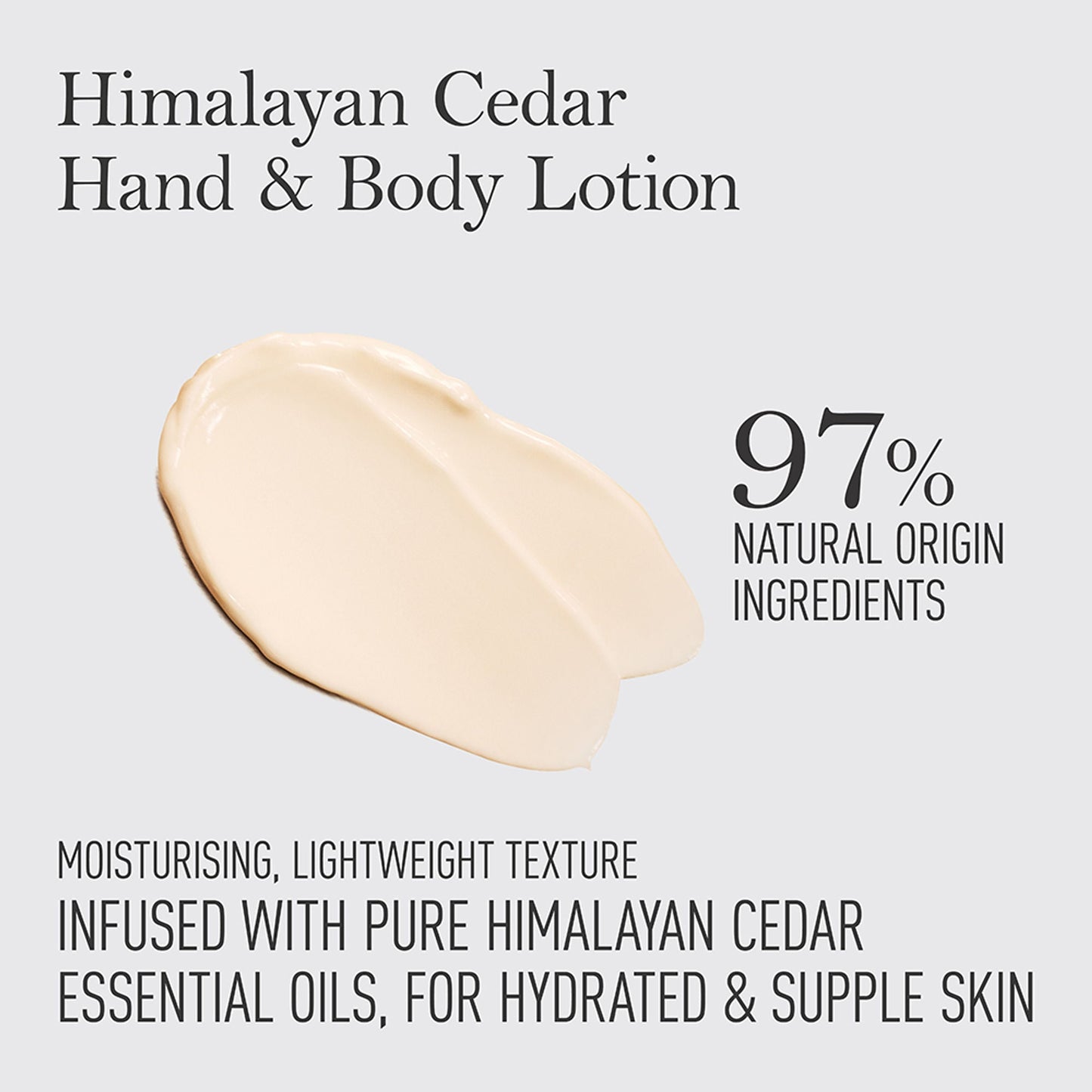 Kama Ayurveda Himalayan Cedar Lightweight & Reviving with Paraben Free Hand And Body Lotion