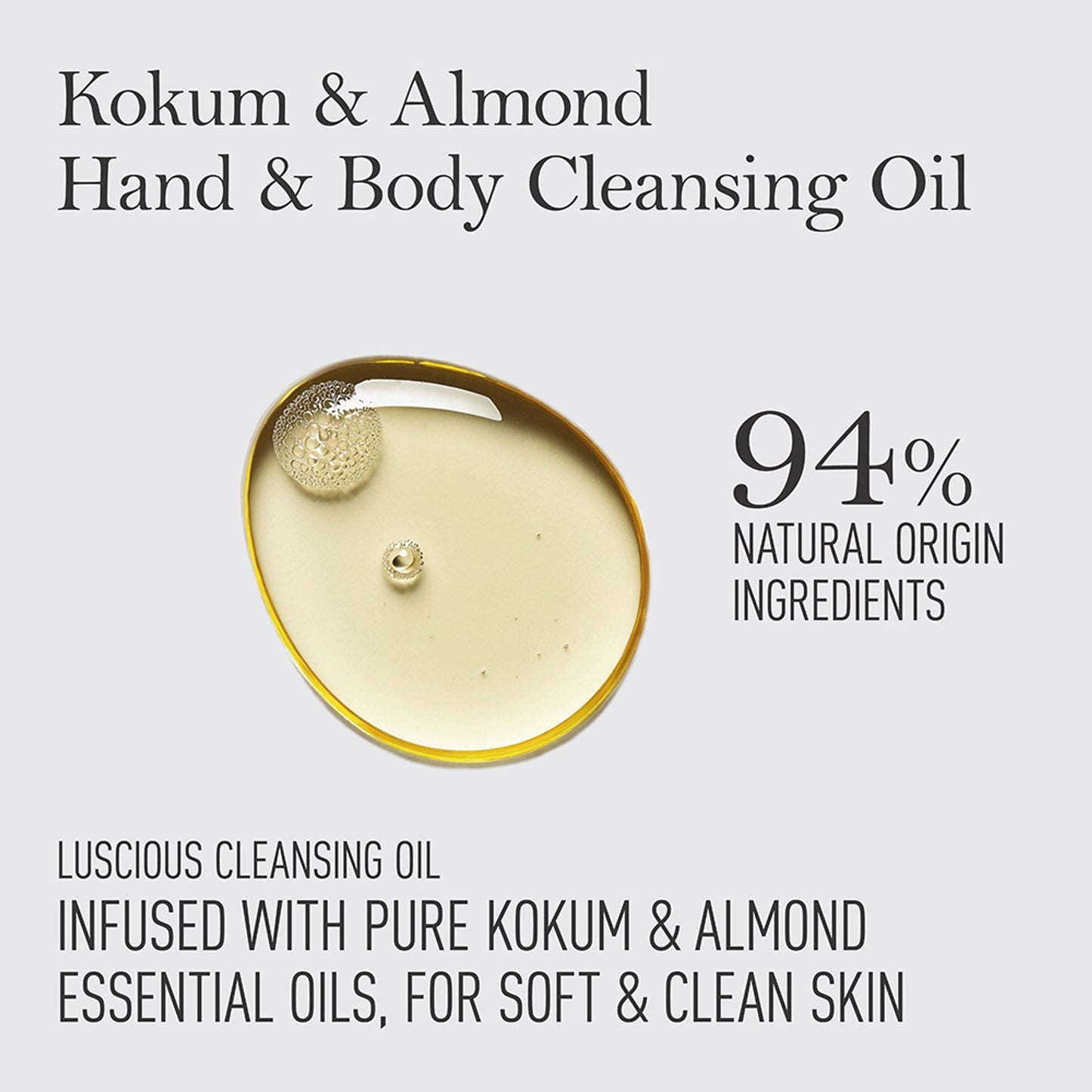 Kama Ayurveda Kokum Almond Nourishing Hand & Body Cleansing Oil with Paraben Free
