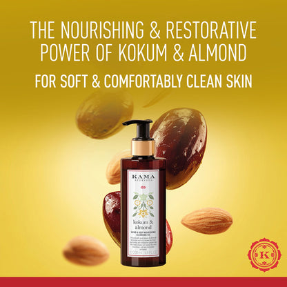 Kama Ayurveda Kokum Almond Nourishing Hand & Body Cleansing Oil with Paraben Free