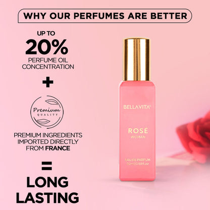 Bella Vita Rose Woman Eau De Perfume