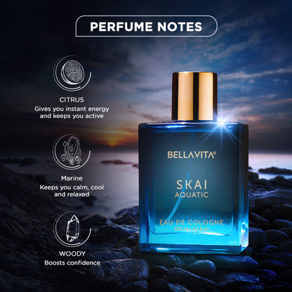Bella Vita Skai Aquatic Unisex Eau De Cologne Perfume