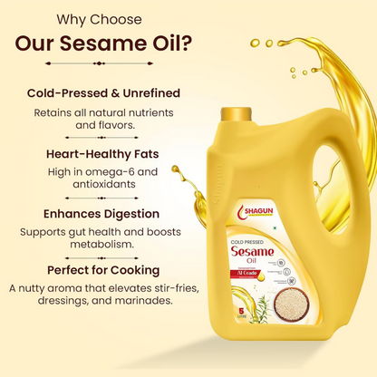 Shagun Cold Pressed Sesame Oil